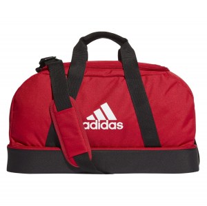 adidas Tiro Primegreen Bottom Compartment Duffel Bag Small Team Power Red-Black-White