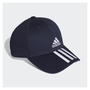 adidas Baseball 3-Stripes Twill Cap Legend Ink-White-White