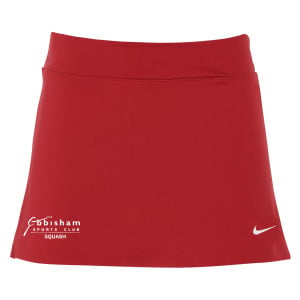 Zelus-Nike Womens Team Skort University Red