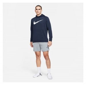 Nike Swoosh Pullover Hoodie Obsidian-White