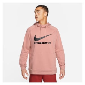 Nike Swoosh Pullover Hoodie Rust Pink-Black