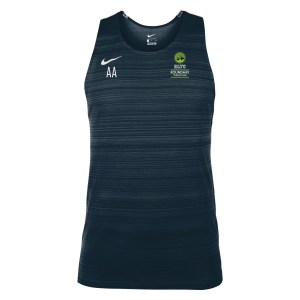 Nike Dry Miler Singlet (M) Obsidian-White