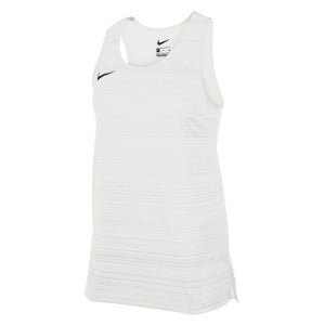 Zelus-Nike Womens Dry Miler Singlet (W) White-Black
