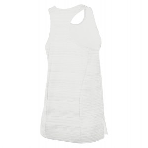 Zelus-Nike Womens Dry Miler Singlet (W) White-Black