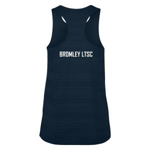 Nike Womens Dry Miler Singlet (W) Obsidian-White