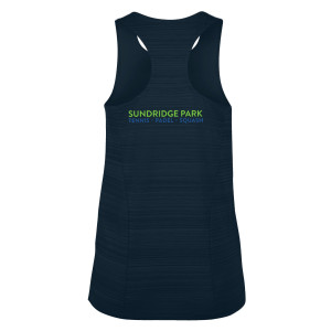 Nike Womens Dry Miler Singlet (W) Obsidian-White