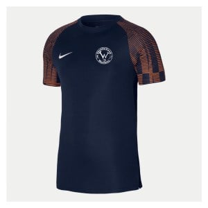 Nike Academy Short Sleeve Jersey Midnight Navy-Hyper Crimson-White