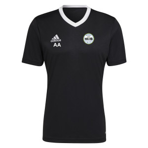 adidas Entrada 22 Short Sleeve Jersey Black