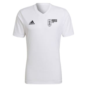 adidas Entrada 22 Short Sleeve Jersey White