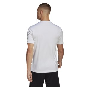 adidas Entrada 22 Short Sleeve Jersey White