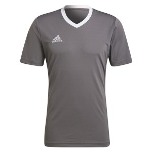 adidas Entrada 22 Short Sleeve Jersey Team Grey Four