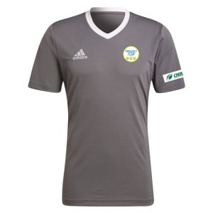 adidas Entrada 22 Short Sleeve Jersey Team Grey Four