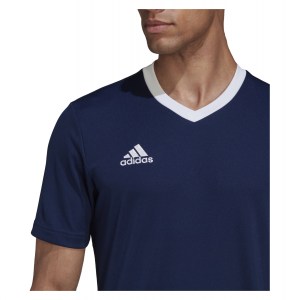 adidas Entrada 22 Short Sleeve Jersey Team Navy Blue