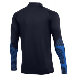 Nike Strike 1/4 Zip Drill Top Obsidian-Obsidian-Royal Blue-White