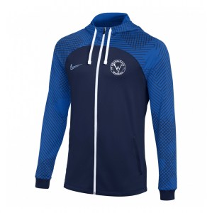 Nike Strike Full Zip Track Hoodie Obsidian-Royal Blue-White