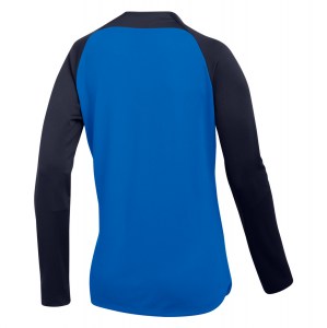 Nike Womens Academy Pro Drill Top Royal Blue-Obsidian-White