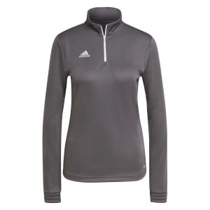 adidas Womens Entrada 22 1/4 Zip Training Top (W) Team Grey Four
