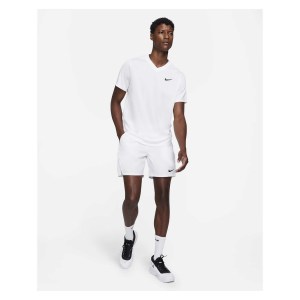 Nike Court Dri-FIT VIctory Tennis Shorts White-Black