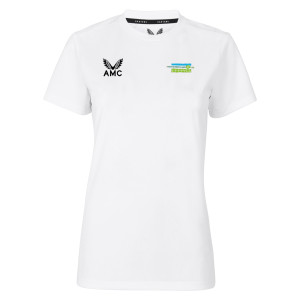 Castore Womens Short Sleeve Training T-Shirt (W) White