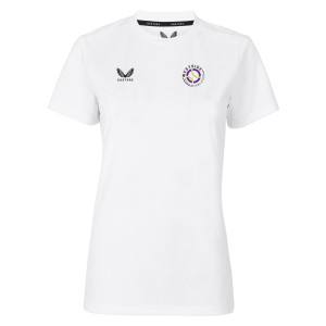 Castore Womens Short Sleeve Training T-Shirt (W) 22 White