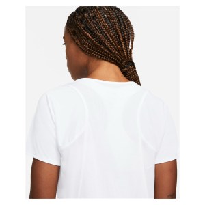 Nike Womens Dri-FIT Race Short-Sleeve Running Top (W) White-Reflective Silv
