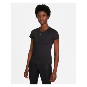 Nike Womens Dri-FIT One Slim-Fit Short-Sleeve Top