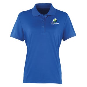 Womens Coolchecker pique polo (W) Royal