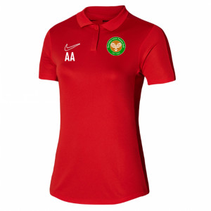 Nike Womens Dri-Fit Academy 23 Polo (W) University Red-Gym Red-White