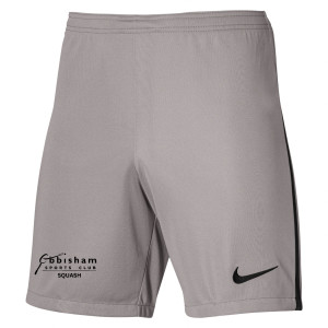 Nike Dri-Fit League Knit III Short Pewter Grey-Black-Black