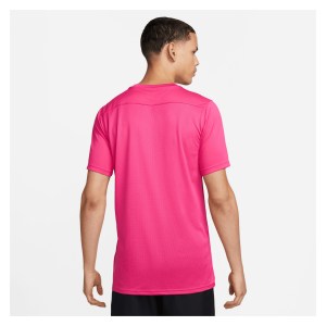 Nike Park VII Dri-FIT Short Sleeve Shirt Vivid Pink-Black