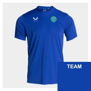 Castore Short Sleeve Training T-Shirt Royal Blue