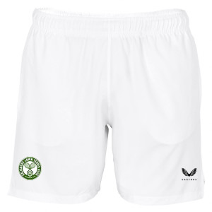 Castore Womens Woven Training Shorts (Zip Pockets) W Brilliant White