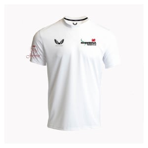 Castore Short Sleeve Training T-Shirt White-Black