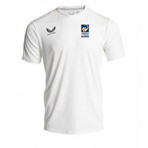 Castore Short Sleeve Training T-Shirt White-Black