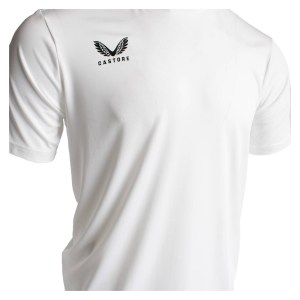 Castore Short Sleeve Training T-Shirt White-Black