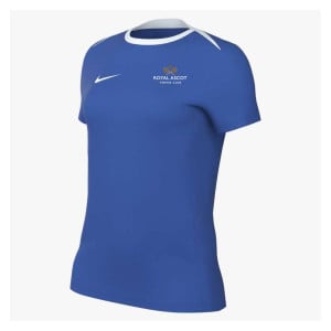 Nike Womens Academy Pro 24 Women's Dri-FIT Short Sleeve Top (W) Royal Blue-White-Royal Blue-White
