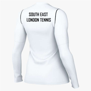 Nike Womens Park 20 LS Crew Top (W) White-Black-Black