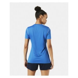 Nike Womens Dri-FIT Park 20 Short Sleeve Top (W) Royal Blue-White-White