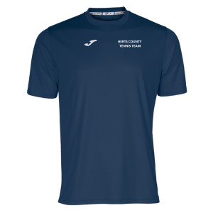 Joma COMBI SHORT SLEEVE PERFORMANCE SHIRT (M) Navy