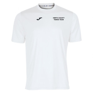 Joma COMBI SHORT SLEEVE PERFORMANCE SHIRT (M) White