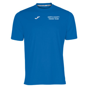 Joma COMBI SHORT SLEEVE PERFORMANCE SHIRT (M) Royal