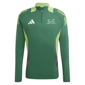 adidas Tiro 24 Competition Training Top - Team dark green/Tech Emerald/white