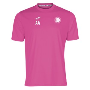 Joma Combi Short Sleeve Mens Performance Shirt - Raspberry