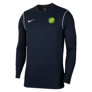 Nike Dri-FIT Park 20 Crew Top - Obsidian/White/White