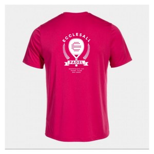 Joma Combi Short Sleeve Mens Performance Shirt - Raspberry