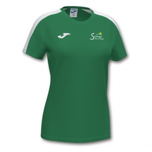 Joma Academy III Short Sleeve Shirt (W) - Green/White