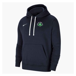 Nike Team Club 20 Fleece Hoodie (M) - Obsidian/White/White