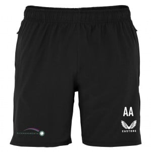 Castore Woven Training Short (Zip Pockets) - Black