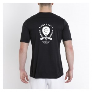 Joma Combi Short Sleeve Mens Performance Shirt - Black