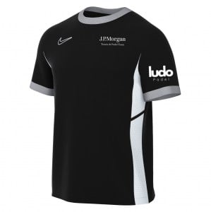 Nike Academy 25 Short-Sleeve Training Top - Black/White/White